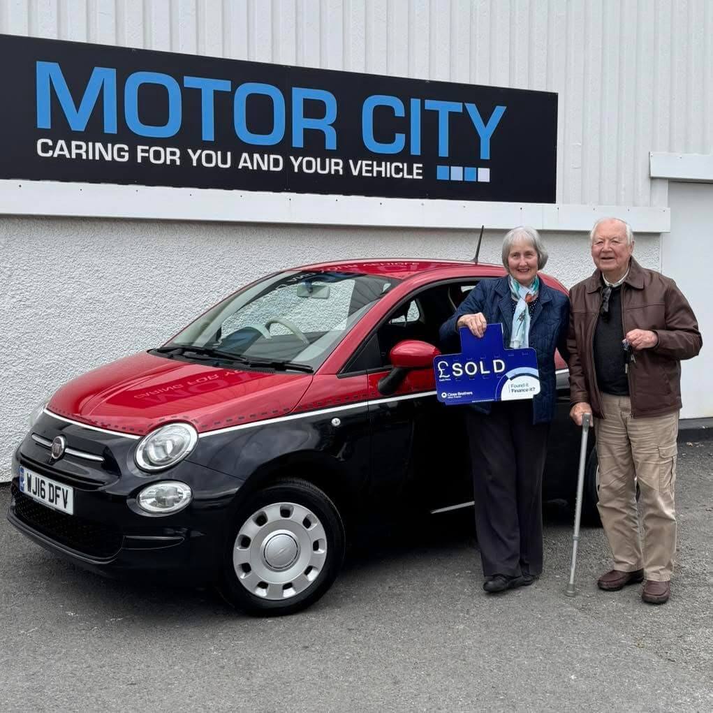Another happy Motor City Plymouth customer